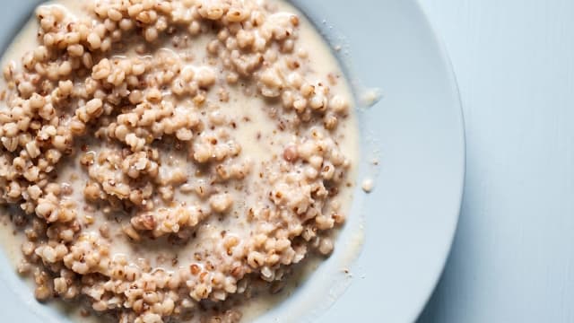 Emasi Emabele (Sour Milk with Sorghum)