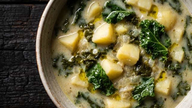 Faroese-Style Kale and Potato Soup