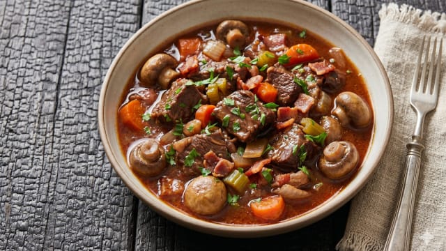 Bœuf Bourguignon (Burgundy Beef Stew)