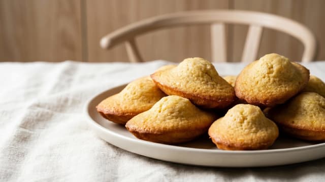 Madeleines au Beurre (Butter Madeleines)