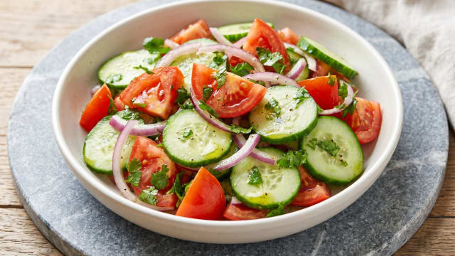 Cucumber and Tomato Salad