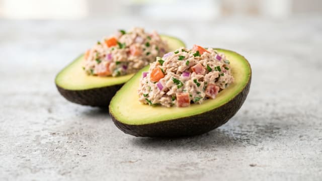 Tuna-Stuffed Avocado