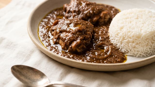Fesenjan (Walnut and Pomegranate Chicken Stew)