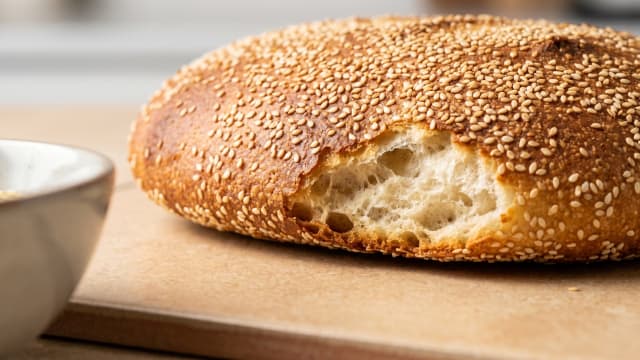 Samoon (Iraqi Oval Bread)