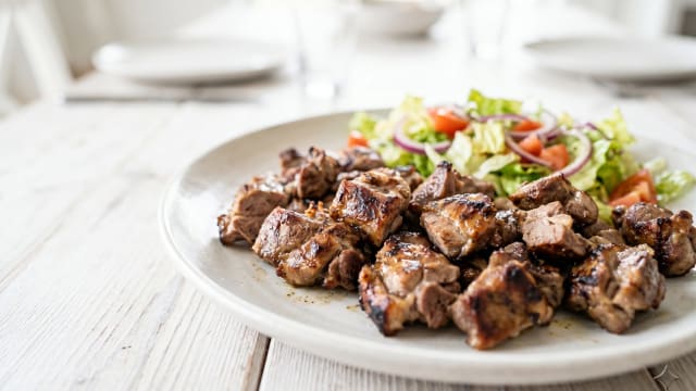 Nyama Choma (Grilled Goat)