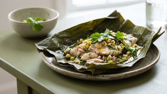 Mok Pa (Steamed Herb Fish Parcels)