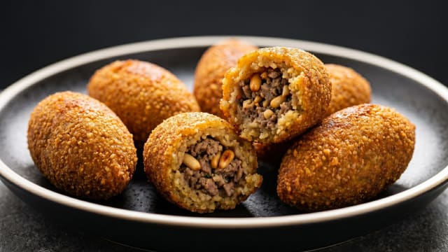 Kibbeh (Bulgur and Lamb Croquettes)