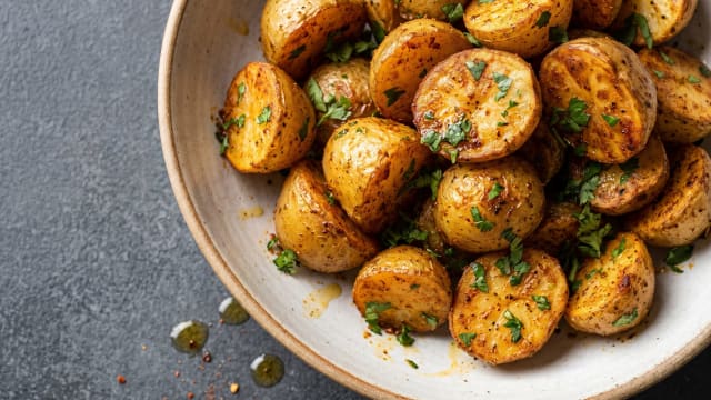 Batata Harra (Spiced Roasted Potatoes)