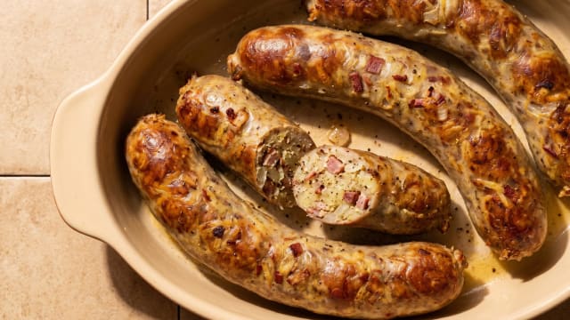 Vėdarai (Potato-Stuffed Sausages)