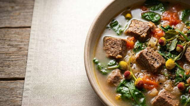 Romazava (Beef and Greens Broth)