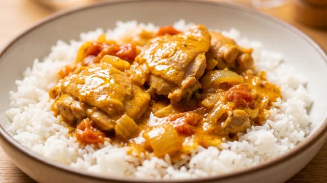 Akoho sy Voanio (Chicken with Coconut)