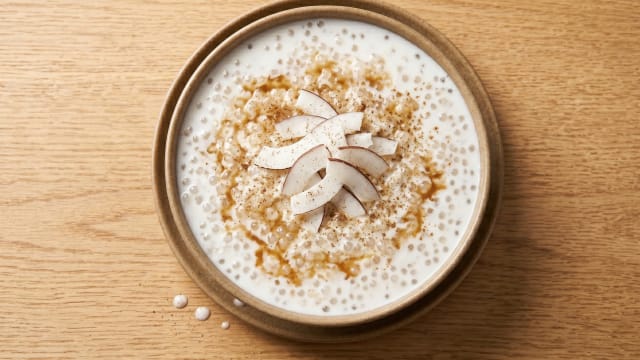Sago Bondibai (Coconut Sago Pudding)