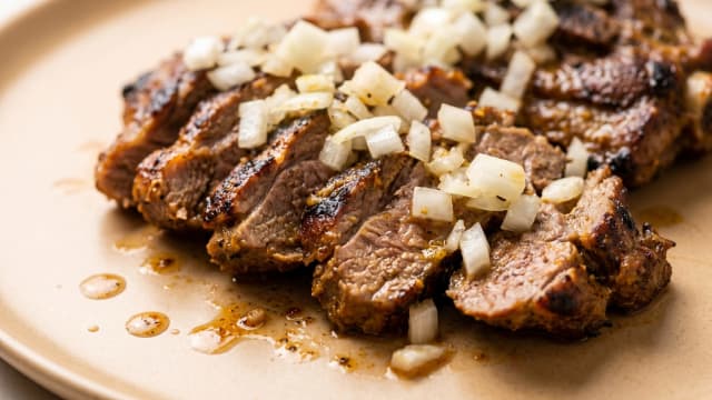 Dibi (Grilled Lamb with Onion Relish)