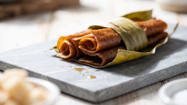 Mokwan (Dried Pandanus Fruit Leather)