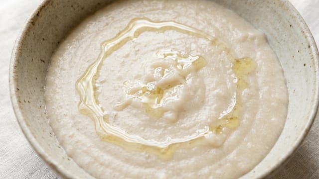 Swamp Taro with Coconut Cream