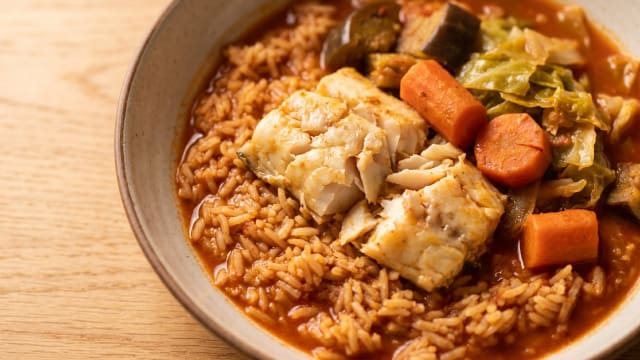 Maru Hout (Mauritanian Fish and Rice)