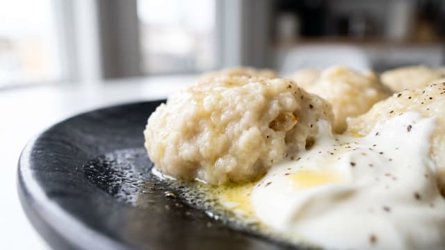 Potato and Onion Dumplings