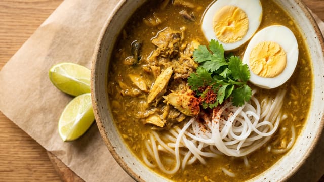 Mohinga (Fish Noodle Soup)