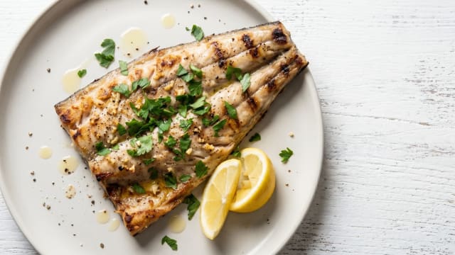 Grilled Smoked Snoek