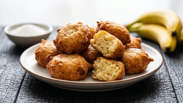 Banana and Coconut Fry Cakes
