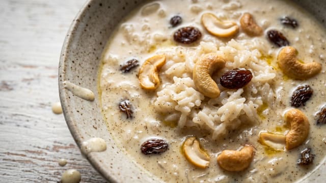 Kheer (Cardamom Rice Pudding)