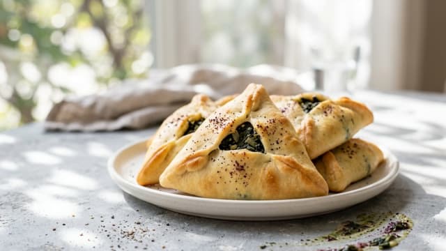 Fatayer Sabanekh (Spinach Hand Pies)