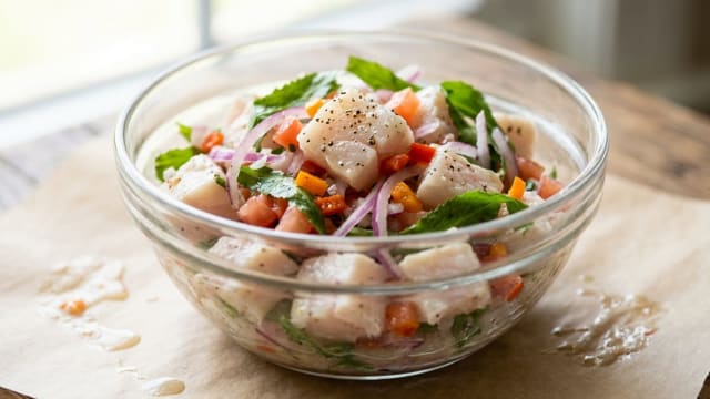 Ceviche de Pescado (Panamanian Fish Ceviche)