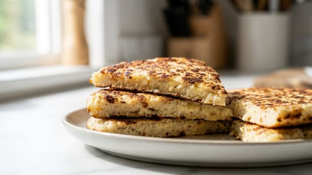 Mbejú (Cassava Starch and Cheese Flatbread)