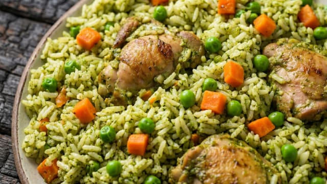 Arroz con Pollo (Coriander Chicken and Rice)