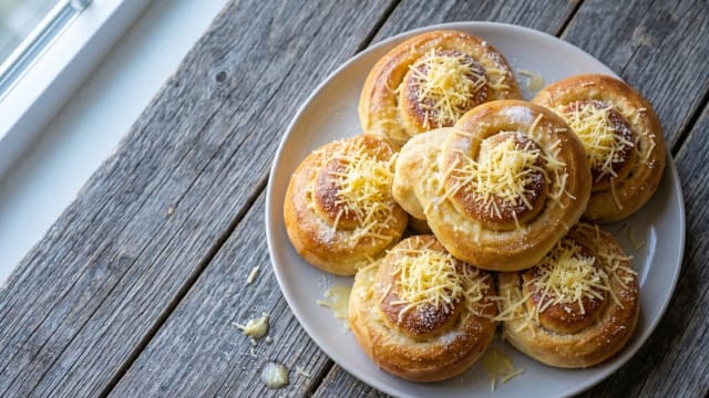 Ensaymada (Butter, Sugar, and Cheese Rolls)