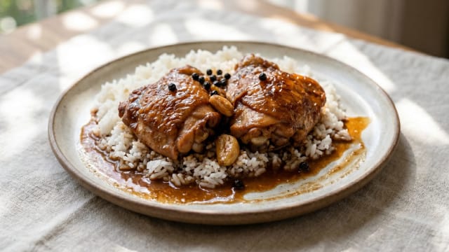 Adobong Manok (Filipino Chicken Adobo)