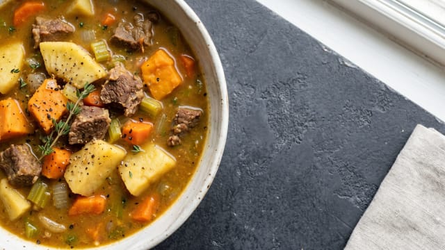 Bouyon (Provision and Salted Beef Stew)