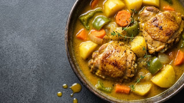 Colombo de Poulet (French Caribbean Chicken Curry)