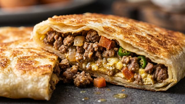 Mutabbaq (Stuffed Skillet Flatbread)