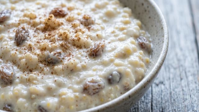 Thiakry (Millet and Yogurt Dessert)