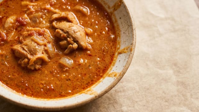 Groundnut Soup with Chicken