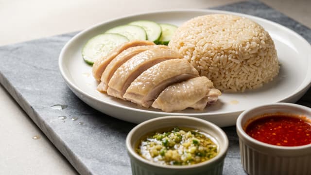 Hainanese Chicken Rice