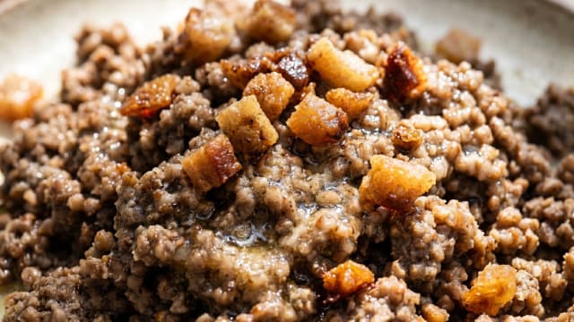 Ajdovi Žganci (Buckwheat Crumbles)