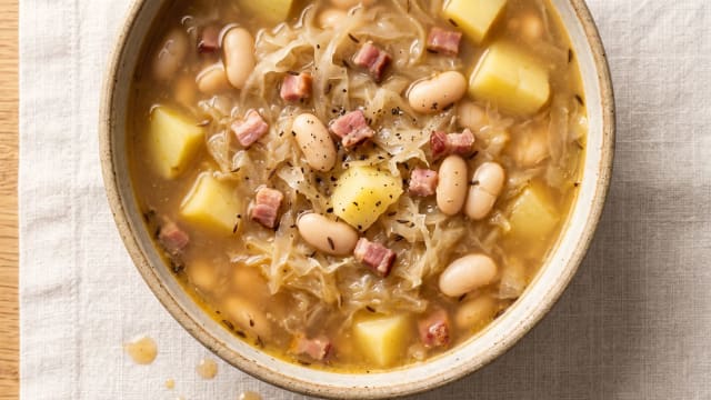 Jota (Sauerkraut, Bean and Potato Soup)