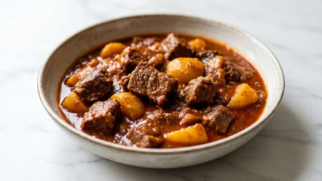 Bograč (Three-Meat Goulash Stew)
