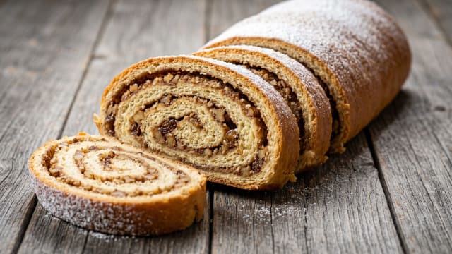 Orehova Potica (Walnut Yeast Roll)