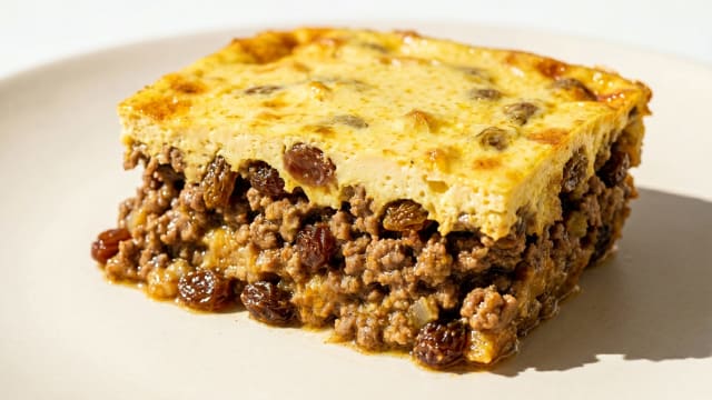 Bobotie (Cape Malay Spiced Beef Casserole)