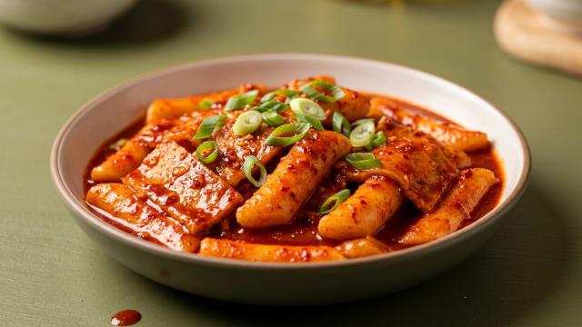 Tteokbokki (Spicy Rice Cakes)