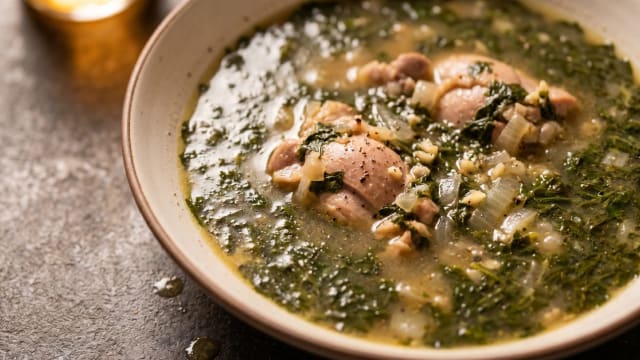 Molokhia (Chicken and Jute Leaf Soup)