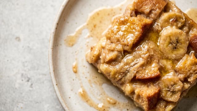 Sudanese-Style Banana Bread Pudding