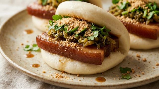 Gua Bao (Braised Pork Belly Buns)