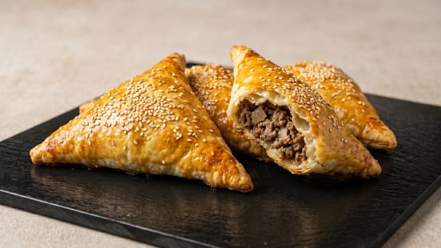 Sambusa (Baked Beef Turnovers)