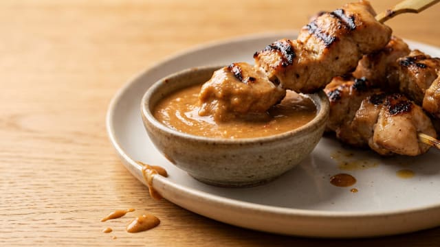 Timor-Leste-Style Chicken Satay