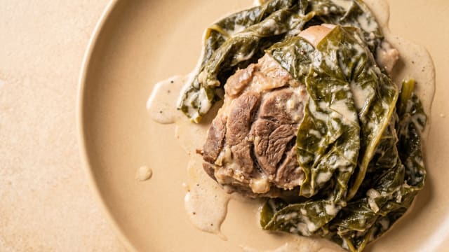 Lu Sipi (Lamb in Taro Leaves)
