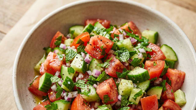 Çoban Salatası (Tomato and Cucumber Salad)